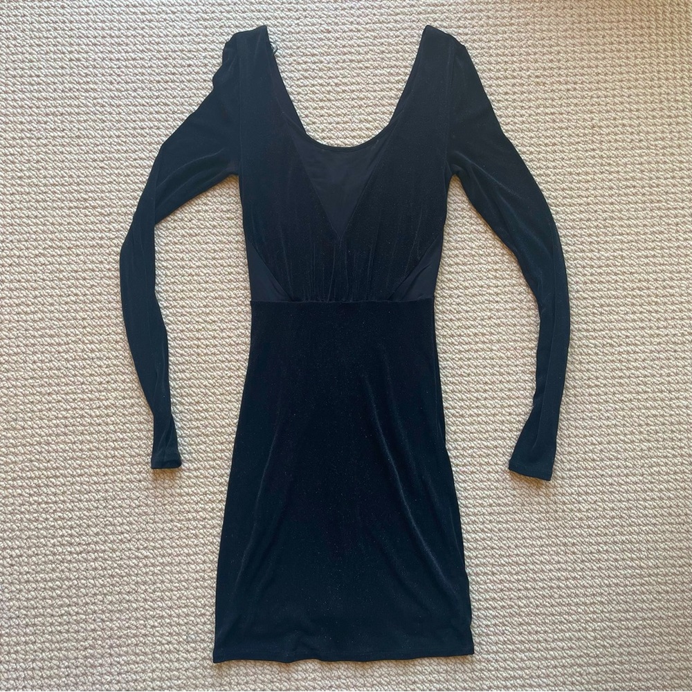 Guess Cutout Black Dress